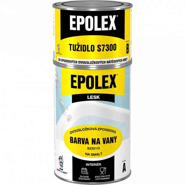 Epolex email na vany bílý+tužidlo 0.94kg
