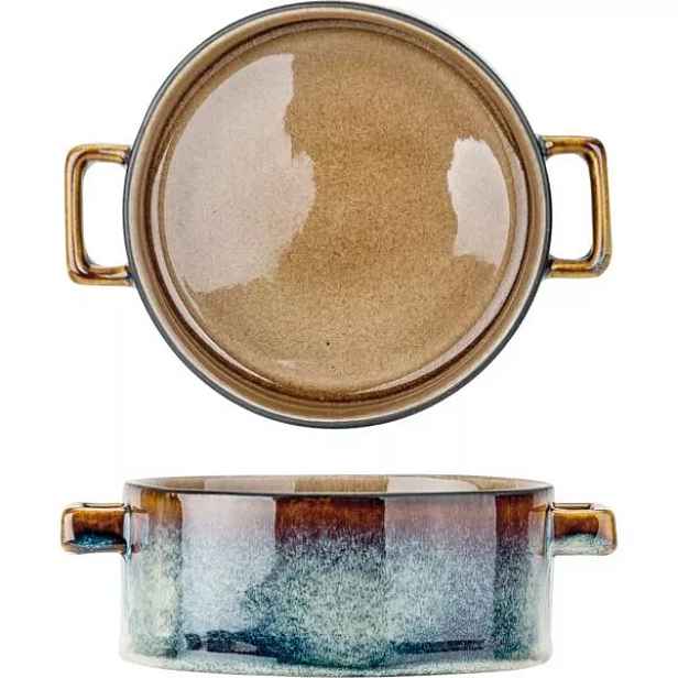 Miska na polévku Cosy&Trendy Quintana 450 ml, hnědá 4 ks