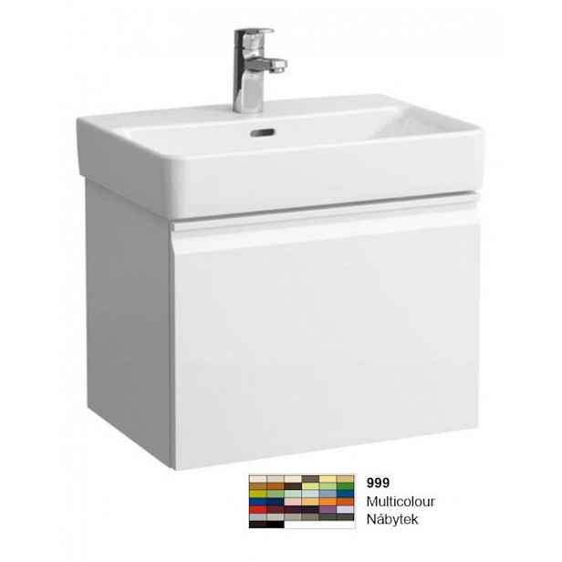 Koupelnová skříňka pod umyvadlo Laufen Pro 47x45x39 cm multicolor H4830240959991