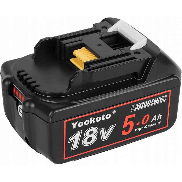 Náhradní akumulátor pro Makita 18V 1850B, baterie akumulátor 5000 mAh