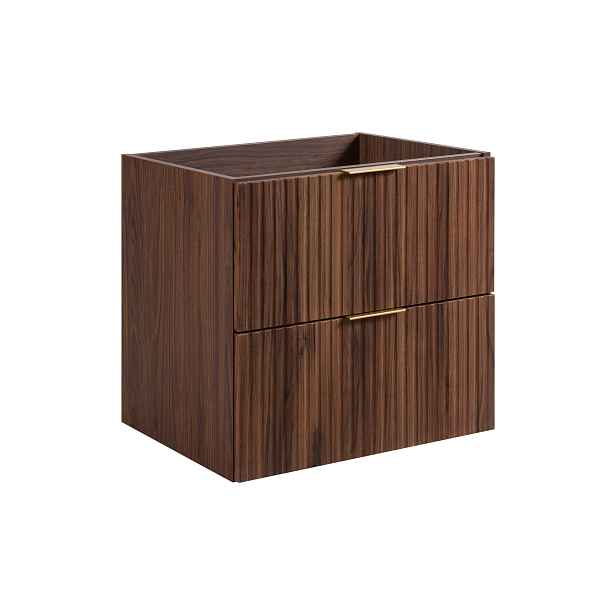 Elvisia Skříňka pod umyvadlo FLOW Oak walnut 60 2S | 60 cm