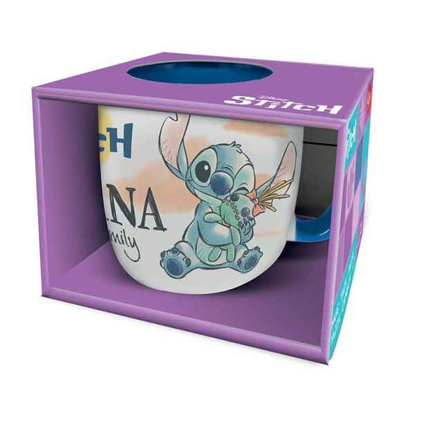 TEMU Lilo a Stitch, Hvězdný pes Elite porcelánový hrnek 380 ml () v dárkové krabičce