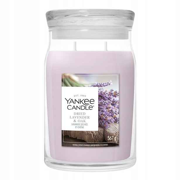 Yankee Candle Svíčka Dried Lavende R & Oak 567 g