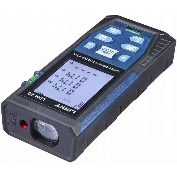 Laserový dálkoměr Limit LDM 40, dosah 40 m, přesnost +/- 2 mm