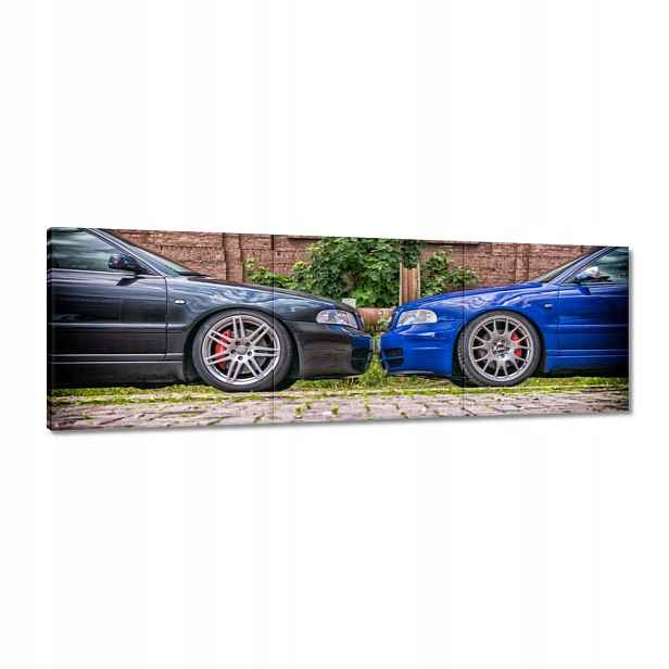 Obrazy 120x40 Audi