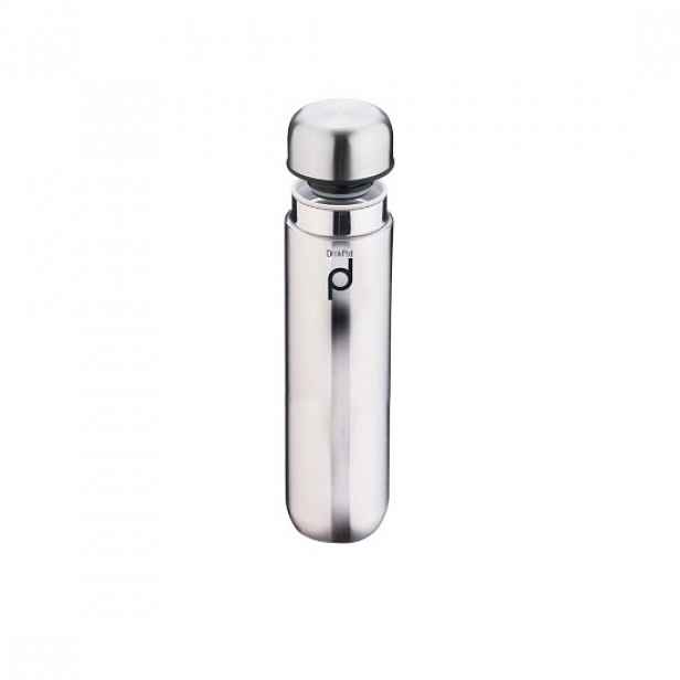 "DrinkPod" tepelně izolační láhev z nerezové oceli, 300 ml, stříbrná b