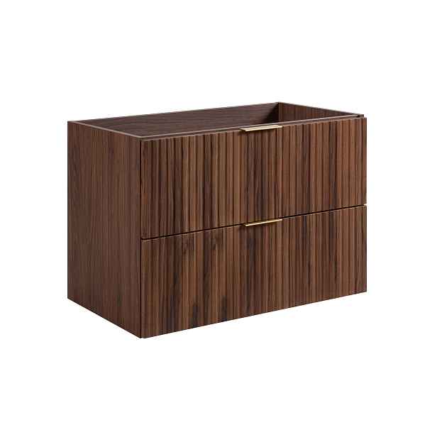 Elvisia Skříňka pod umyvadlo FLOW Oak walnut 80 2S | 80 cm