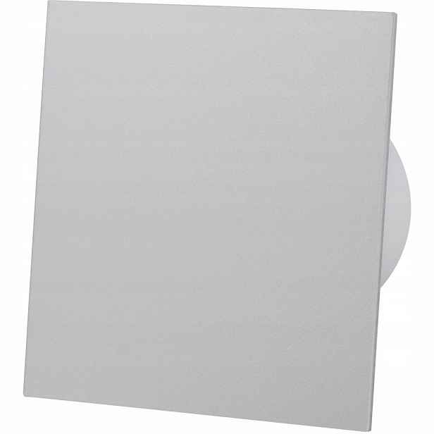 Ventilátor Panel Abs Šedý Lesk Senzor Pohybu Časový Spínač Fi 125