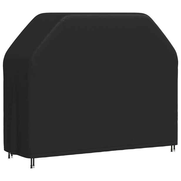 vidaXL Krycí plachta na gril 162 x 61 x 122 cm černá 420D oxford