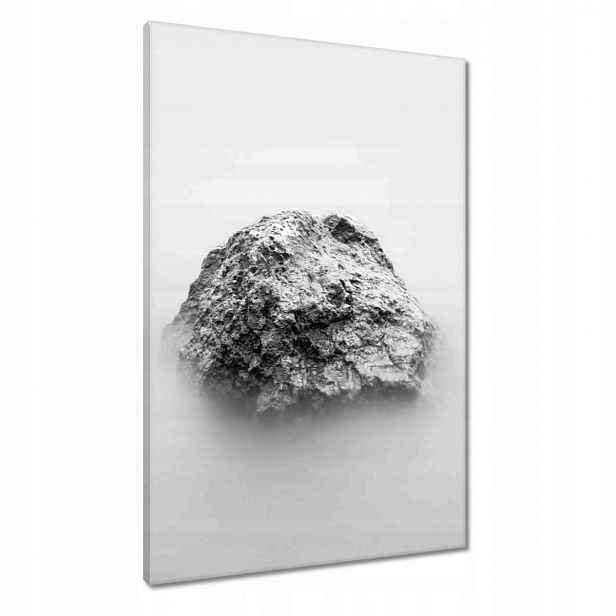 Obrazy 60x90 Černobílá Skála