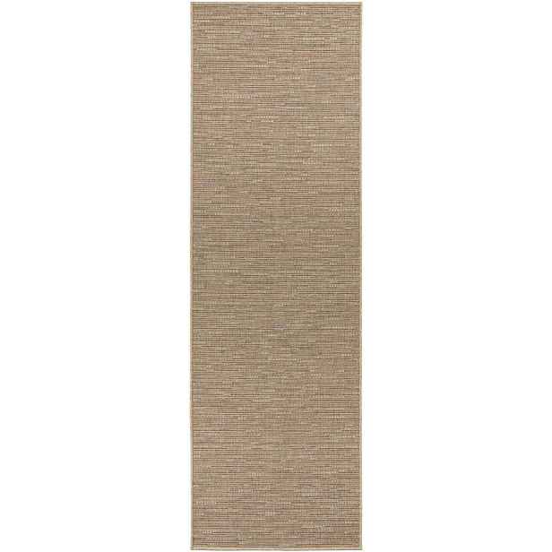 Koberec na terasu 80x150 cm, plochý tkaný provaz typu sisal