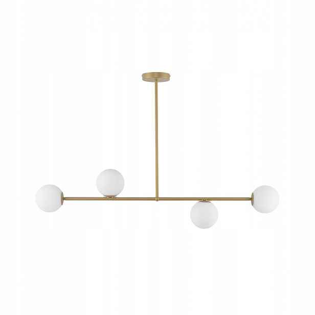 Závěsná lampa Stropní lustr Gama 4x G9 Zlatá Sigma Lighting 68 cm