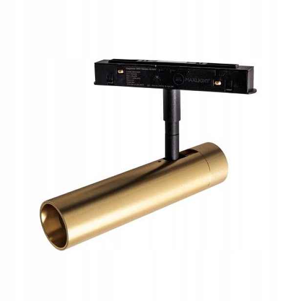 Maxlight Magnetická lampa zlatá 7.9W 546lm 3000K stmívatelná
