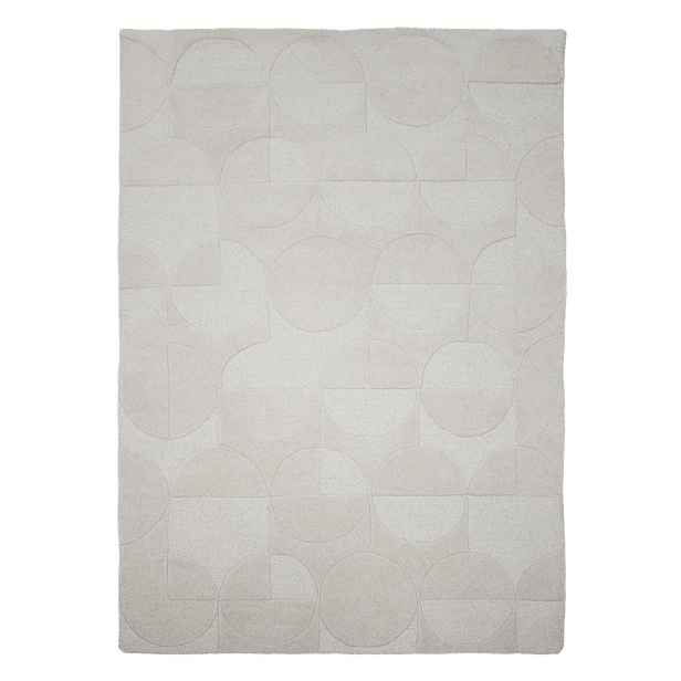Slonovinový ručně tkaný vlněný koberec 200x290 cm Gigi – Flair Rugs