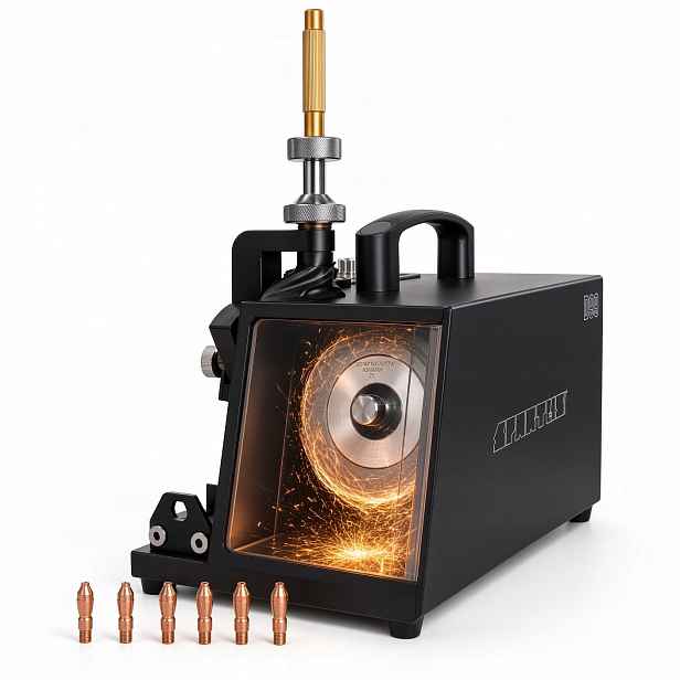 Spartus Brousek pro wolframové elektrody Tig D99 D-99 Pouzdro Kotouč