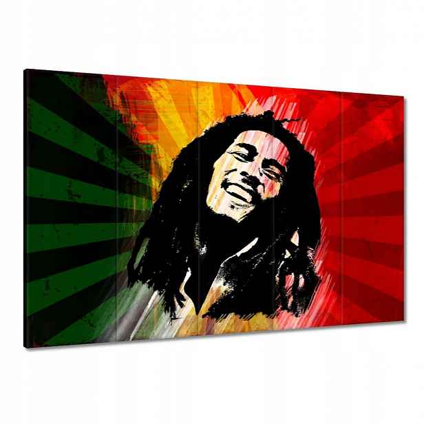Obrazy 100x70 Bob Marley Reggae