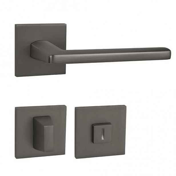 Klika Naturel PRIMA HR titan s WC knoflíkem