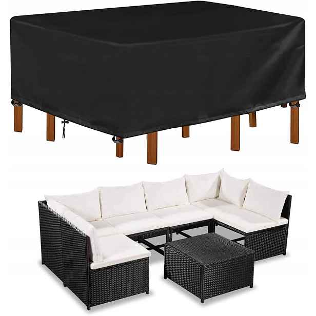 Obal na zahradní nábytek 250 x 210 x 90 cm – voděodolný, odolný
