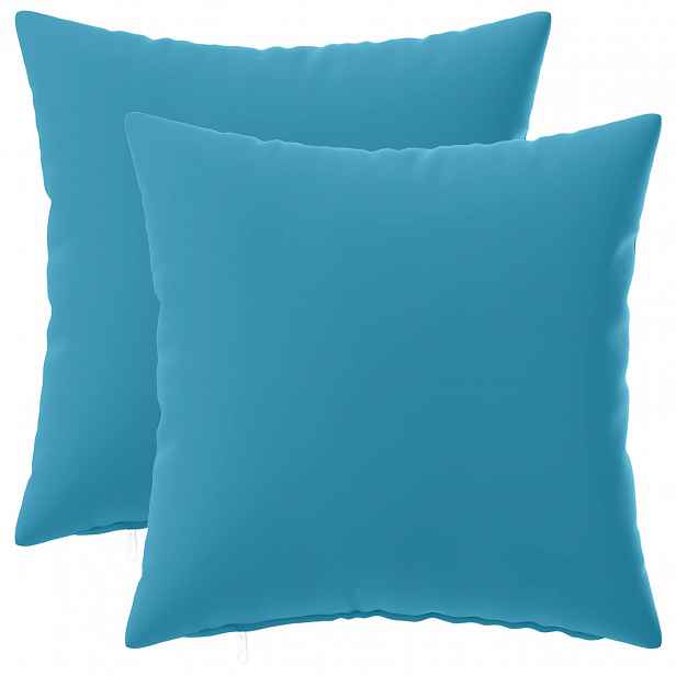 vidaXL Povlak na polštář 2 pcs HEERLEN Světle modrá 30 x 30 cm