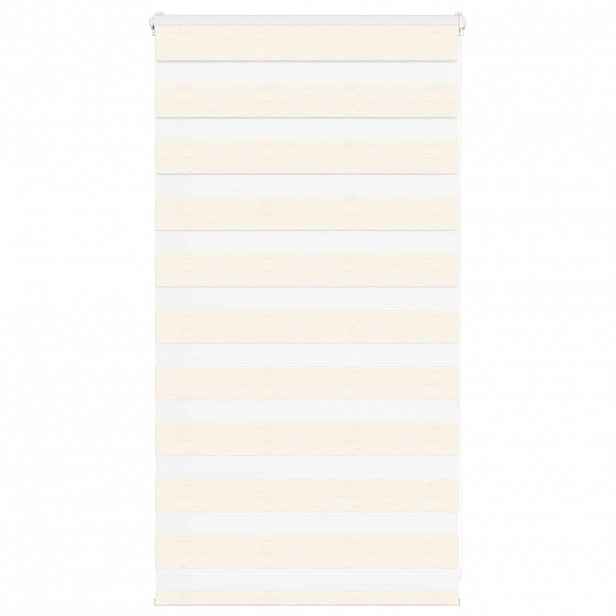 vidaXL Zebra roleta mramorově béžová šířka látky 70,9 cm polyester