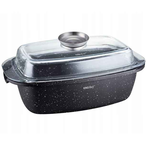 Pekáč Mramorový Kinghoff 5,5 L Víko KH-1608