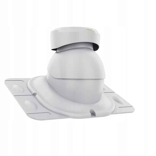 Krbový kanalizační ventilátor fi110 Univerzální Světle Šedý 7036
