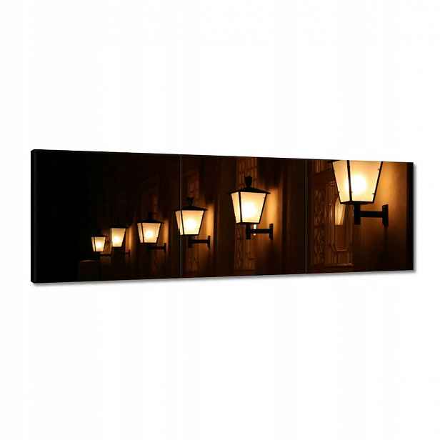 Obrazy 120x40 Pouliční lampy