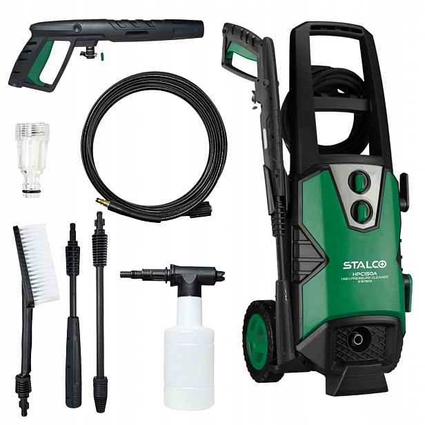 Sada Stalco tlaková myčka 12,3 kg 2000 W HPC150A S-97903 kartáč
