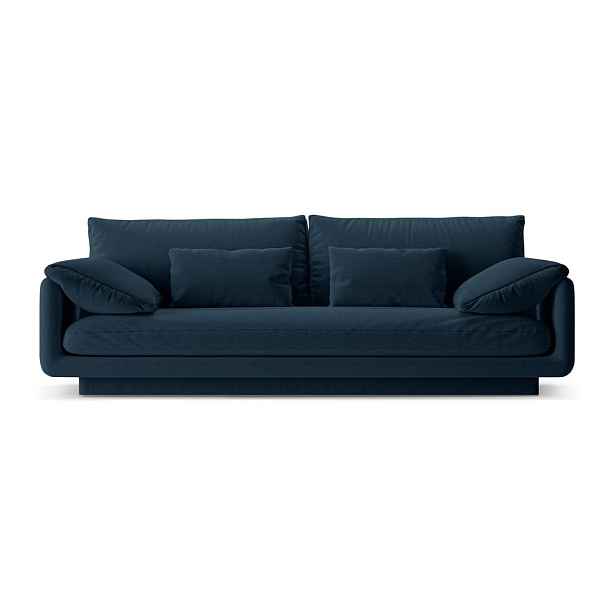 Tmavě modrá pohovka 220 cm Torino – Micadoni Home