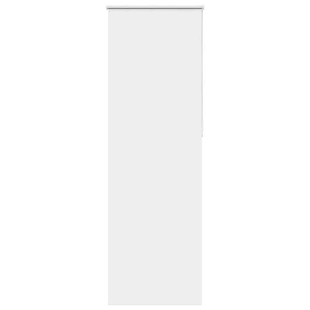 vidaXL Roleta zatemňovací bílá 70x210 cm šířka látky 65,7 cm polyester