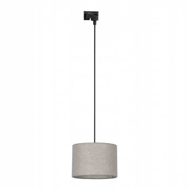 Závěsná kolejnicová lampa Nastavitelná 30 cm Černá Len Metal 15W E27 Tk Lighting