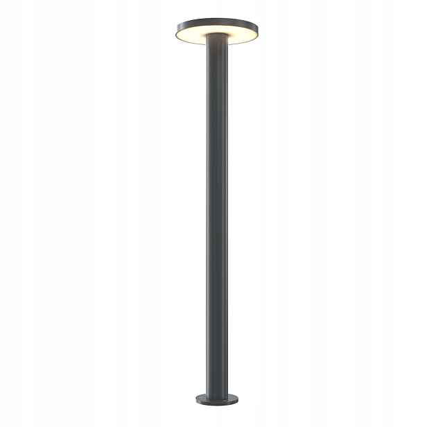 Maytoni Led osvětlovací sloupek 12W, 3000K, IP65 Grafit/bílý Wald