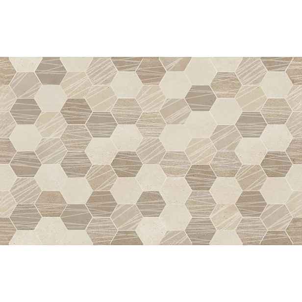 Dekor Ceramika Color Clara beige 25x40 cm lesk CLARABEDEK