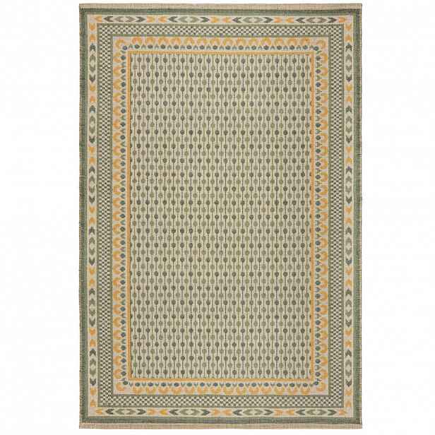 Flair Rugs TKANÝ KOBEREC, 200/290 cm zelená