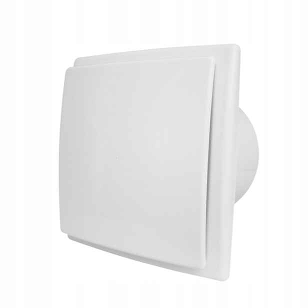 Koupelnový ventilátor Mmotors Led, bílý lesk