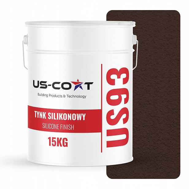 Silikonová Omítka Čokoládová Hnědá RAL8017 15KG Beránek Granulace 1.5mm