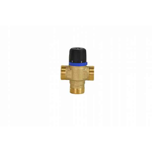 Termostatický třícestný směšovací ventil 1" DN25 Kvs 2,5 m3/h 35-60°C Ibo