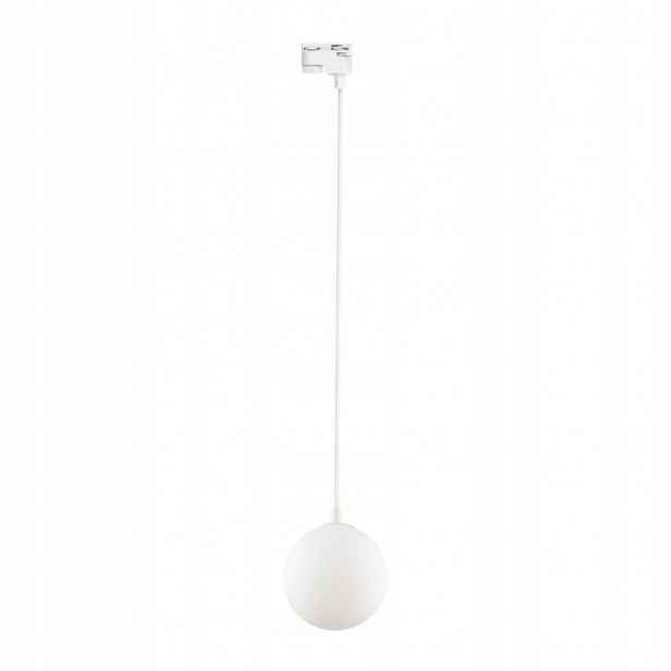 Závěsná lampa Tracer bílá, moderní, nastavitelná výška Tk Lighting