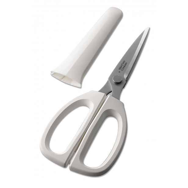 Kuchyňské nůžky s krytem Kai Dirk 21 cm bílé