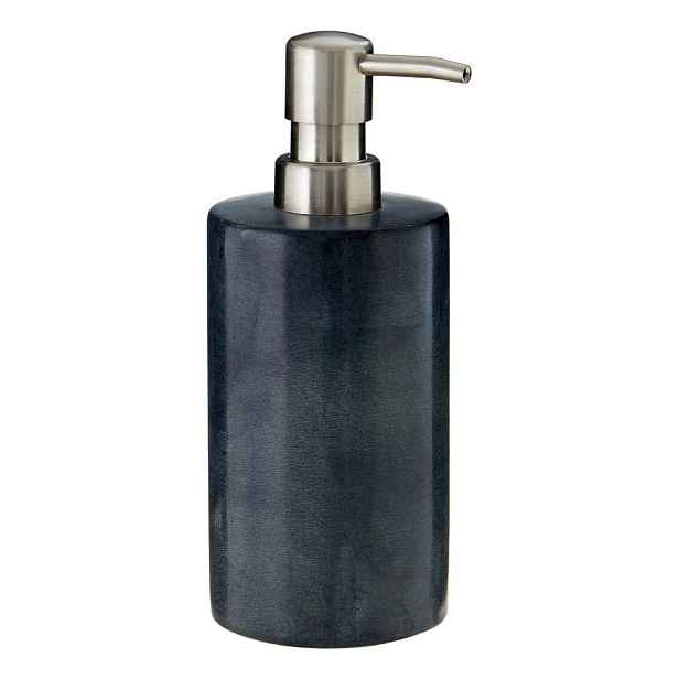 Tmavě šedý kamenný dávkovač mýdla Kamal – Premier Housewares