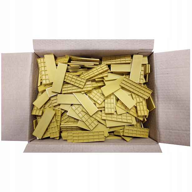 1000 x Podložky Montážní podložka 4 mm x 40 mm Klin