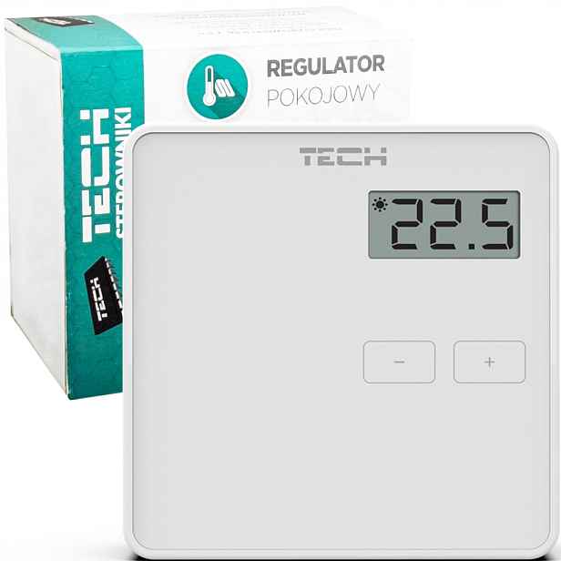 Kabelový Ovladač Regulátor Teploty Tech ST-294 v1 Jednoduché Ovládání