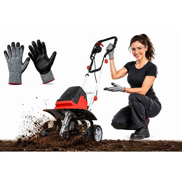 Kultivátor pro půdu a zeminu 40 cm 1800 W Max Turbo
