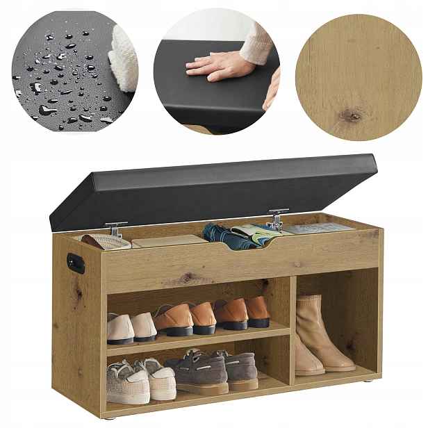Botník artisan sedák úložný prostor na drobnosti klíče loft