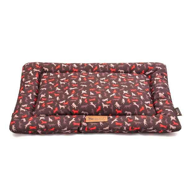 Hnědý cestovní pelíšek pro psa 45x60 cm Outdoor Chill Pad Mocha S – P.L.A.Y.