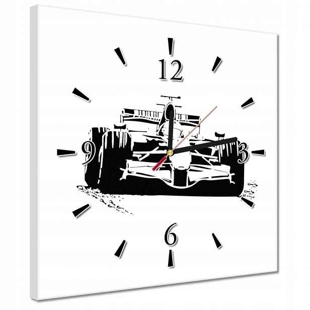 Hodiny 30x30 Formule Jeden F1 Formule