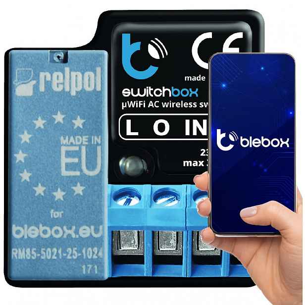 Reléový modul Switchbox v3 Blebox