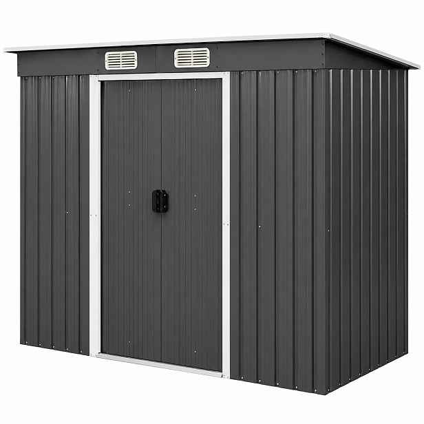 Avenberg Zahradní domek na nářadí 2,4 × 1,3 m SD-F1-0408, antracit