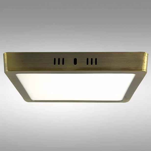 LED podhledové svítidlo BLOCK 24W 4200K ČTVEREC SATÉN