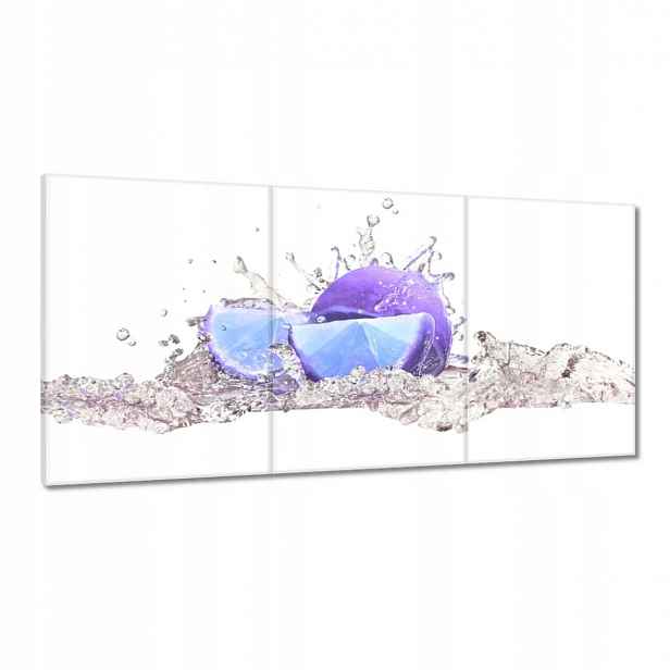 Obrazy 120x60 Modrá limetka